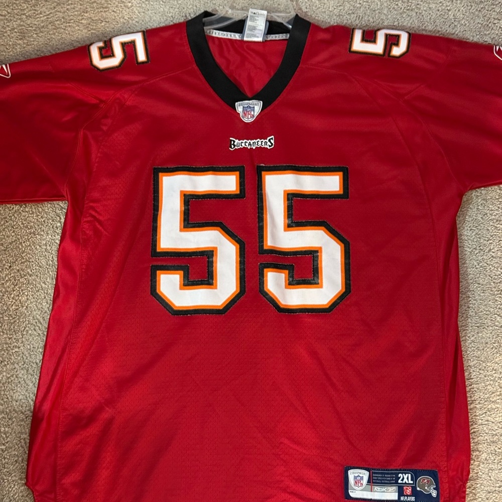 Reebok Red NFL Jersey 2XL